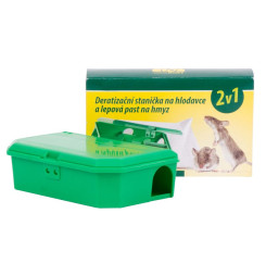 Deratizačná stanička 2v1,...