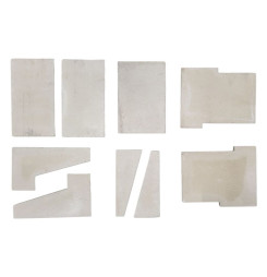 Sada šamotových tehál na...